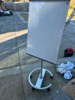 Whitebord op wieltjes kan ook met papier, Enlèvement, Comme neuf