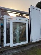 2 ramen 104 x 129 dubbel glas, Ophalen, Gebruikt, Dubbelglas