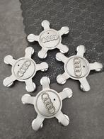 originele Audi wieldeksel/ wieldoppen voor aluminium velgen, Ophalen of Verzenden, Zo goed als nieuw