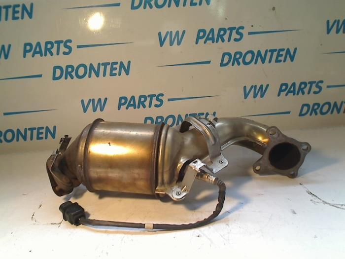 Katalysator van een Volkswagen Golf, Auto-onderdelen, Uitlaatsystemen, Volkswagen, Gebruikt, 3 maanden garantie, Ophalen of Verzenden