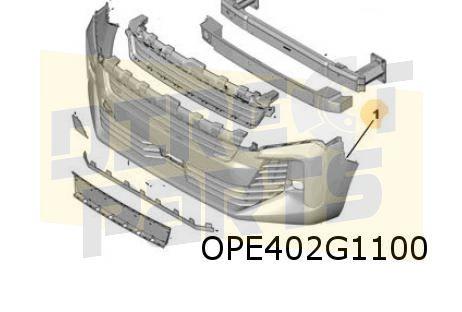 Opel Vivaro C (5/24-) (K0) voorbumper onder (FXT) Origineel!, -, -, Opel, Nieuw