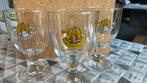 3 glazen grimbergen(zonder inhoud ), Verzamelen, Ophalen, Zo goed als nieuw, Bierglas