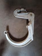 15 supports de gouttière de 125 avec gofix (montage pour tôl, 80 mm ou plus, PVC, Enlèvement, Utilisé