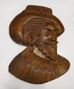 sculpture en bois  Maurice Decochez Lembeek 1975, Enlèvement