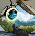 Lampe de camping Grundig avec ventilateur et LED NOUVEAU, Caravanes & Camping, Enlèvement ou Envoi