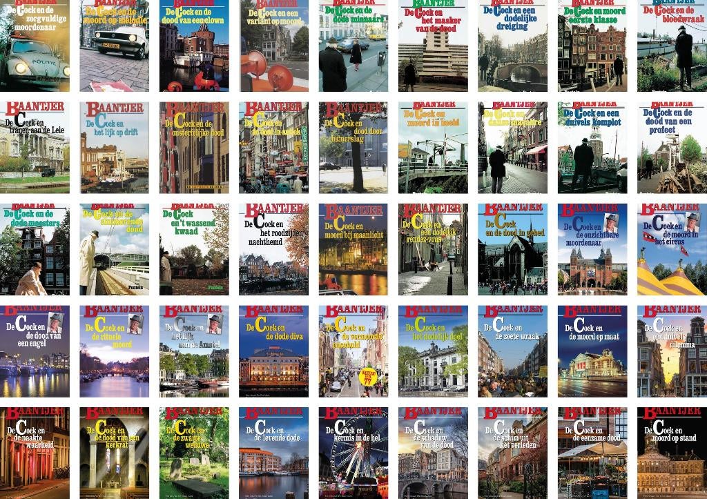 Baantjer Ebooks serie (Nederlands), Populaire fictie, A.C. Baantjer
