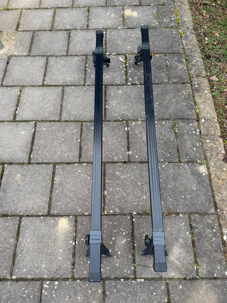 Uitstekende dakdragers voor voertuigen met bevestigingspunt, Auto diversen, Dakdragers, Zo goed als nieuw, Ophalen