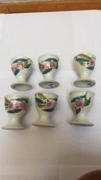 Coquetiers en porcelaine de Paris : lot de 6, Collections, Enlèvement, Comme neuf, Porcelaine