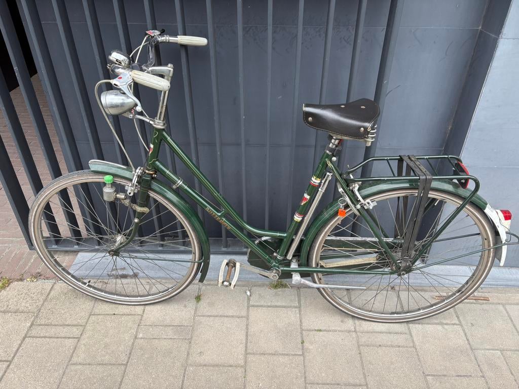Originele retro stadsfiets ‘butterfly’, Ophalen