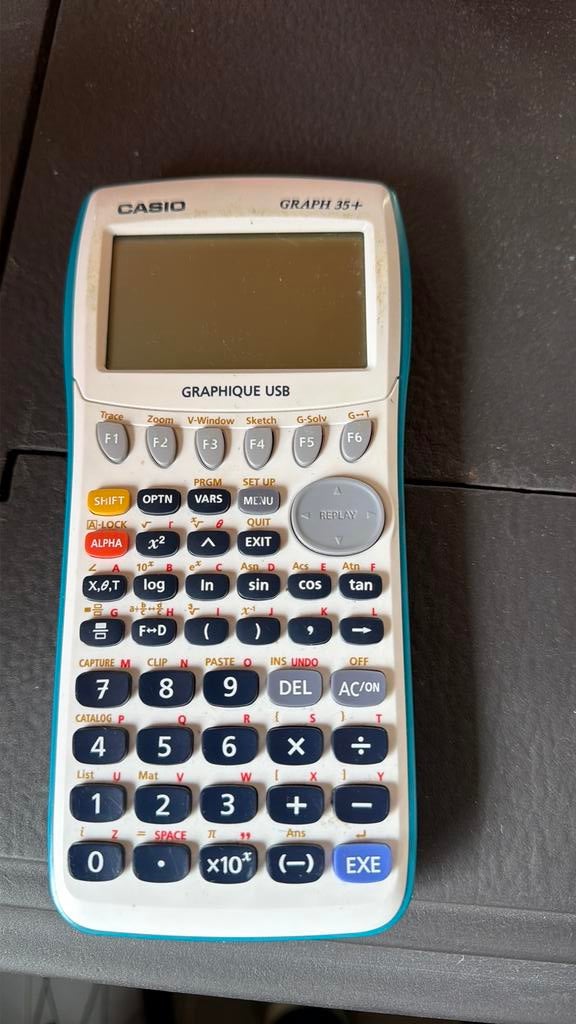 Casio rekenmachine graph 35+, Ophalen, Gebruikt