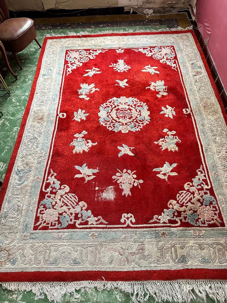 4 tapijten, Huis en Inrichting, Ophalen, Gebruikt, Overige kleuren, 200 cm of meer