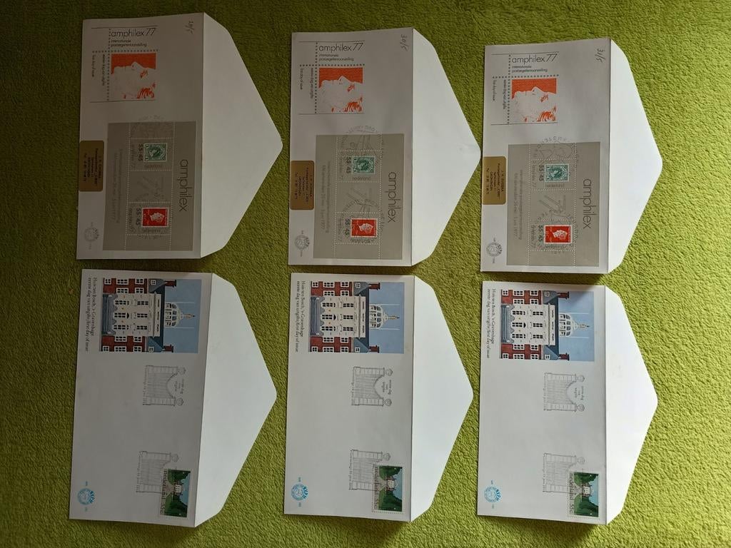 Eerste dag enveloppen Nederland ., Timbres & Monnaies, Lettres & Enveloppes | Pays-Bas, Enlèvement ou Envoi