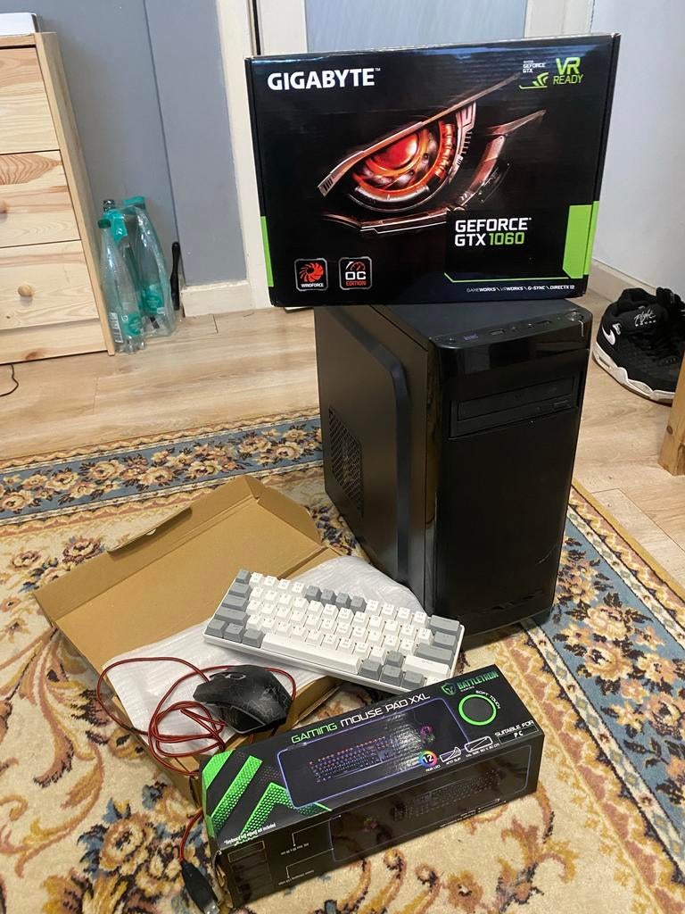 Intel Core i5 NVIDIA GeForce GTX1060, Computers en Software, Desktop Pc's, 8 GB, Ophalen of Verzenden, Zo goed als nieuw, Gaming