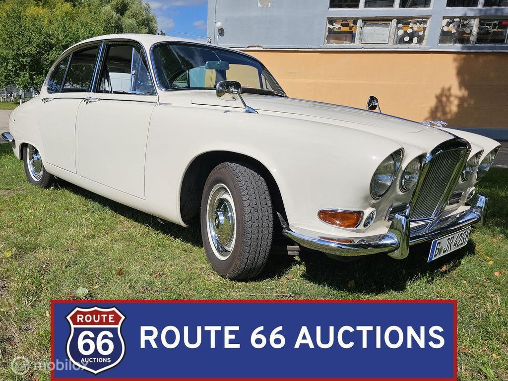 Jaguar 420 | 1967 | Route 66 Auctions, Auto's, Zwart, Bedrijf, Handgeschakeld, Overige carrosserie