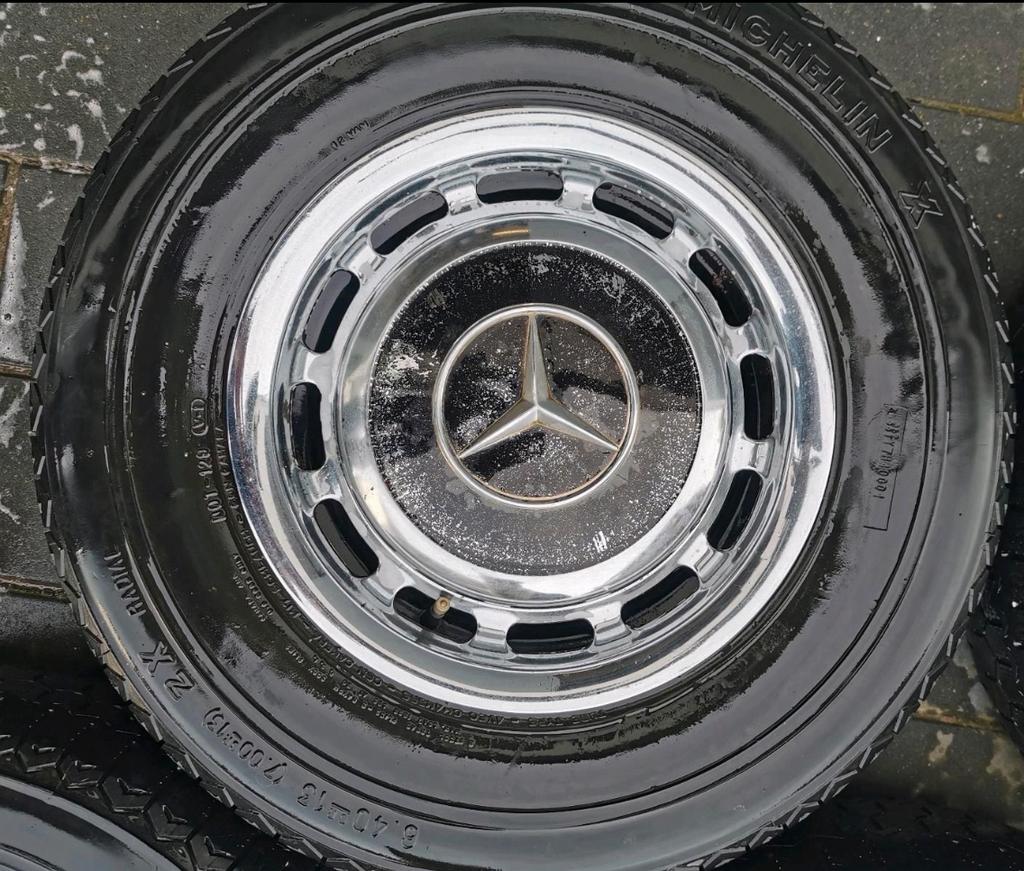 Jantes anciennes d origine mercedes benz oldtimer youngtimer, Enlèvement ou Envoi, Comme neuf