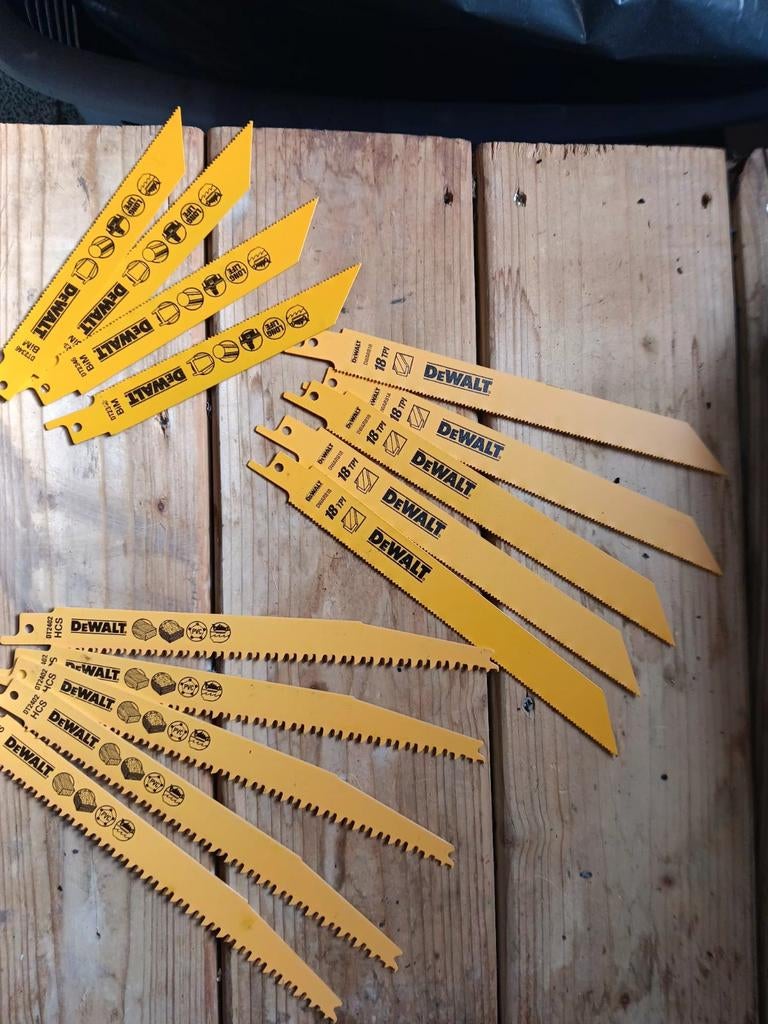 Lames de scie Dewalt 14st. NOUVEAU, Enlèvement ou Envoi