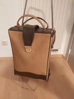 Vintage trolley, Enlèvement, Comme neuf, Brun, Shopper