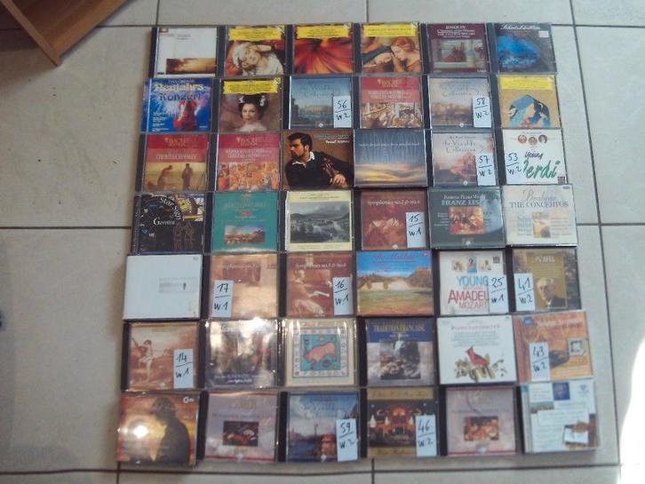 54 Originele CD's met Klassieke Muziek, Cd's en Dvd's, Cd's | Klassiek, Zo goed als nieuw, Boxset, Ophalen of Verzenden
