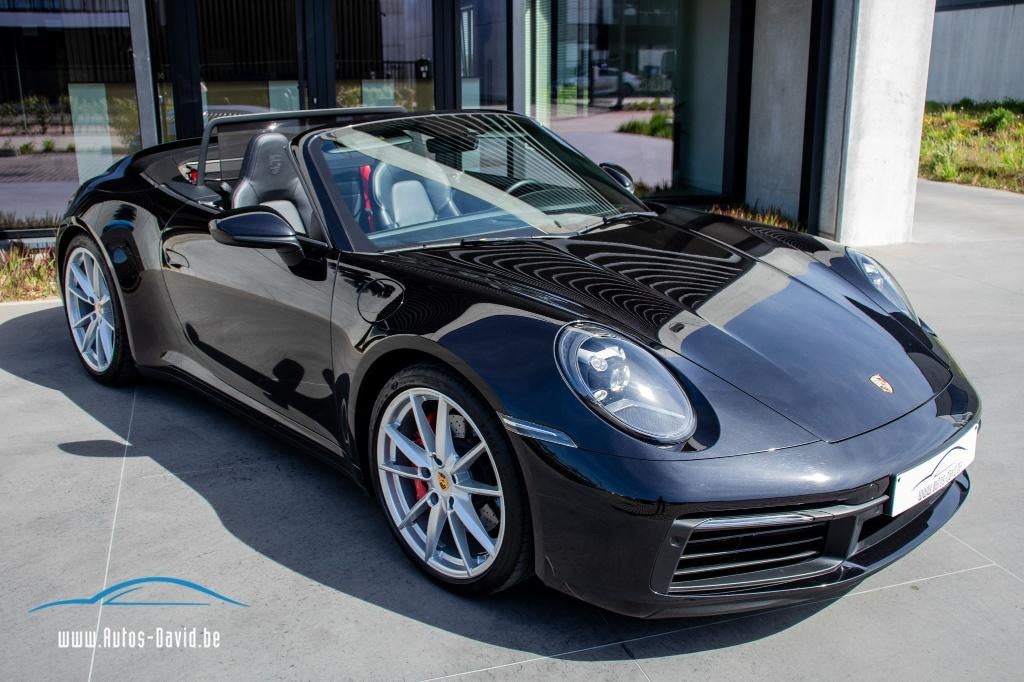 Porsche 911 Carrera S 992 Cabriolet PDK 3.0 Turbo 450CV, Cuir, Achat, Euro 6, Entreprise