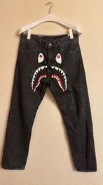 Bape Shark Jeans, Kleding | Heren, Spijkerbroeken en Jeans, Zwart, Bape Shark, Ophalen of Verzenden, Zo goed als nieuw