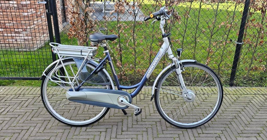 Bikkel elektrische met 7versnelingen

In heel goede staat, Fietsen en Brommers, Ophalen, Zo goed als nieuw, 50 km per accu of meer