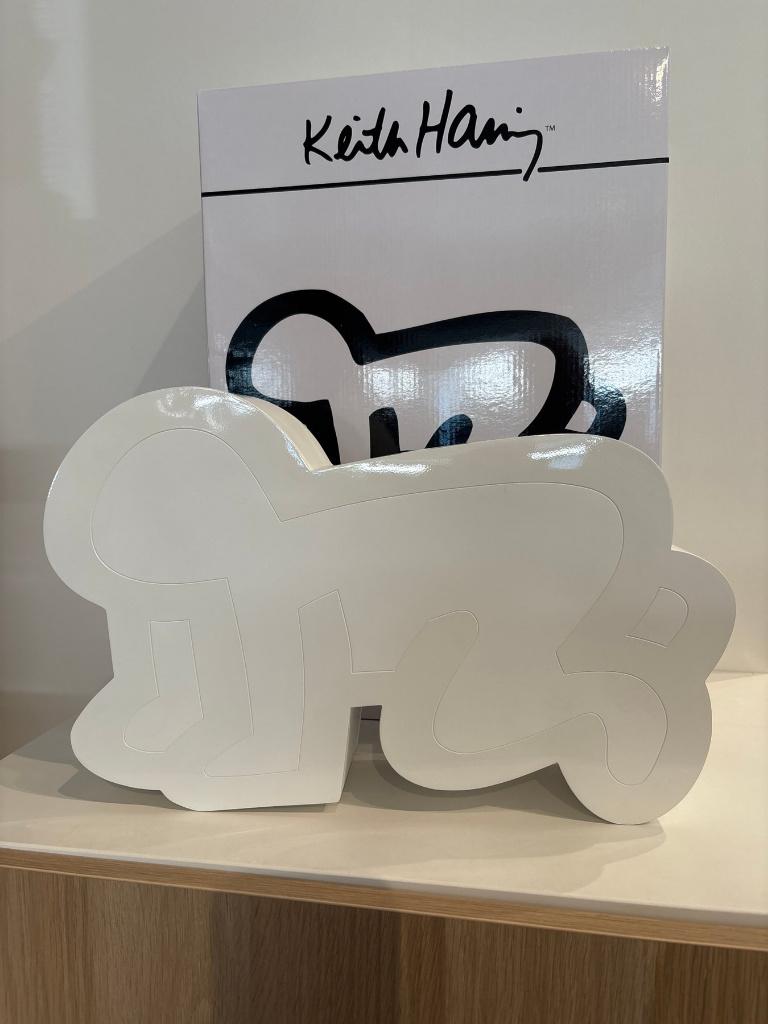 Keith Haring Radiant Baby (statue polystone) Édition limitée, Antiquités & Art, Art | Objets design, Enlèvement ou Envoi