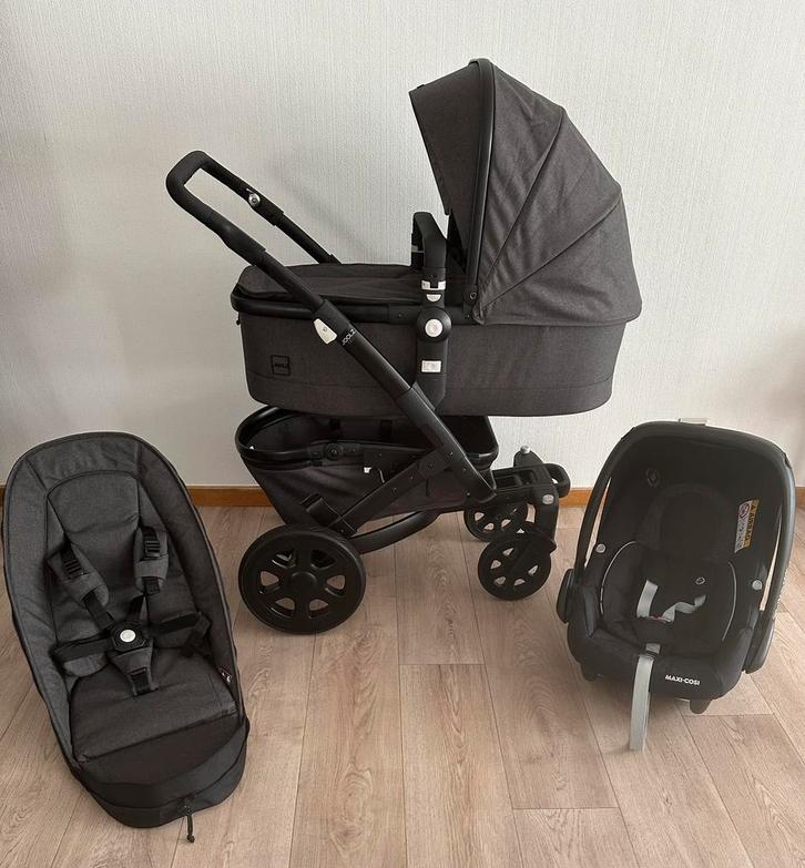 Joolz Geo2 Awesome Grey 3 in 1 - COMPLEET, Enfants & Bébés, Buggys, Comme neuf, Maxi-Cosi, Enlèvement