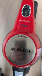 Aspirateur sans fil Bosch Unlimited 7 Pro Animal, Enlèvement, Comme neuf, Réservoir, Aspirateur