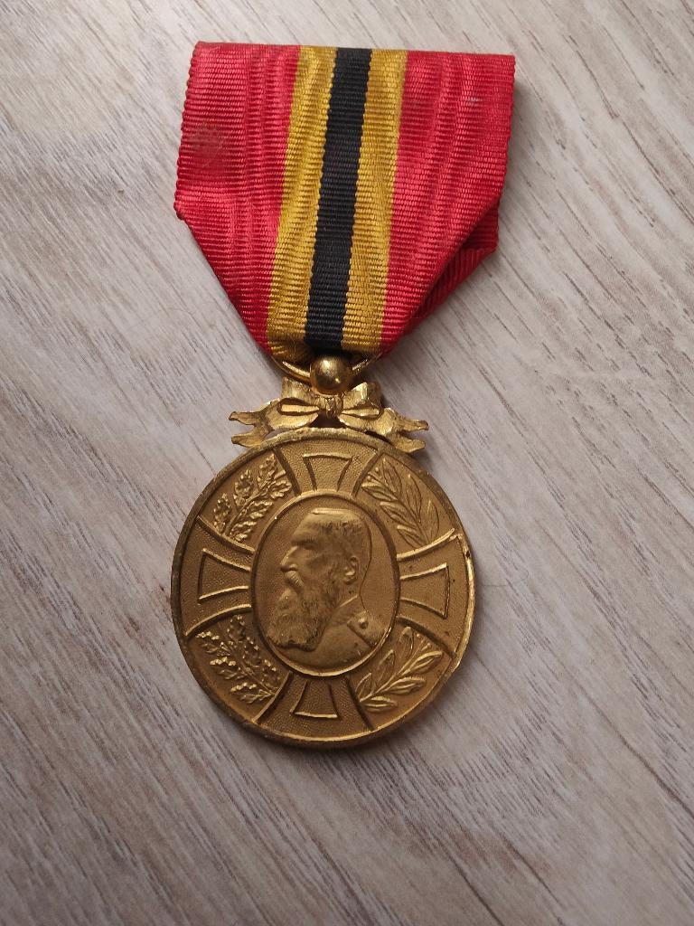 Médaille Léopold II 1865 1905, Collections, Enlèvement ou Envoi