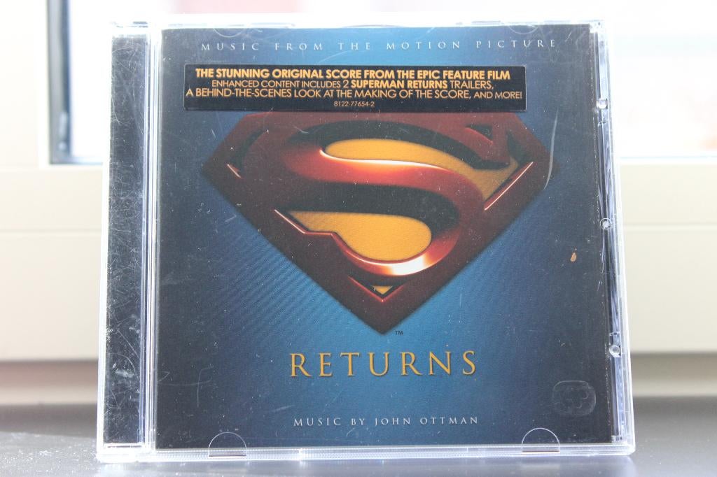 CD SOUNDTRACK SUPERMAN RETURNS JOHN OTTMAN NIEUW, Ophalen of Verzenden