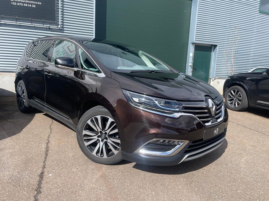 Renault Espace 1.6dci/Paris Initiale/ 7plaats/ 150dkm/Gekeur, Autos, Renault, Cuir, Euro 6, 7 places, Carnet d'entretien