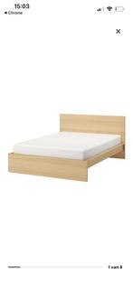 Malm bed Ikea - 140x200, Huis en Inrichting, Slaapkamer | Bedden, Ophalen, Zo goed als nieuw