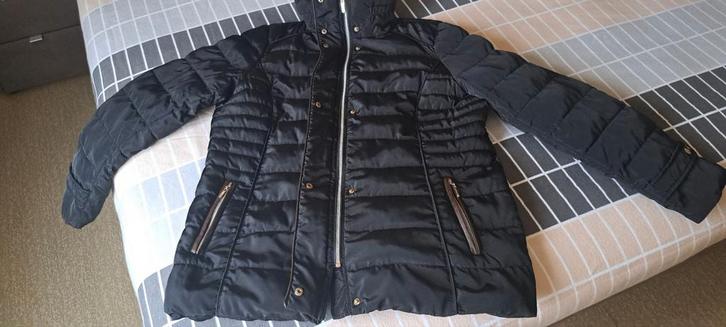 Warme dameswinterjas, Kleding | Dames, Jassen | Winter, Maat 42/44 (L), Zwart, Ophalen