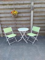Bistro set. (2 stoelen + tafeltje), Tuin en Terras, Tuinsets en Loungesets, Ophalen