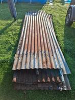 Metalen dakplaten met natuurlijke patine, 15 m² ou plus, Tôle ondulée, Enlèvement, Utilisé