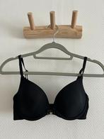 Zwarte voorgevormde beugel beha plunge Hunkemöller maat 70C, Ophalen of Verzenden, Zwart, BH