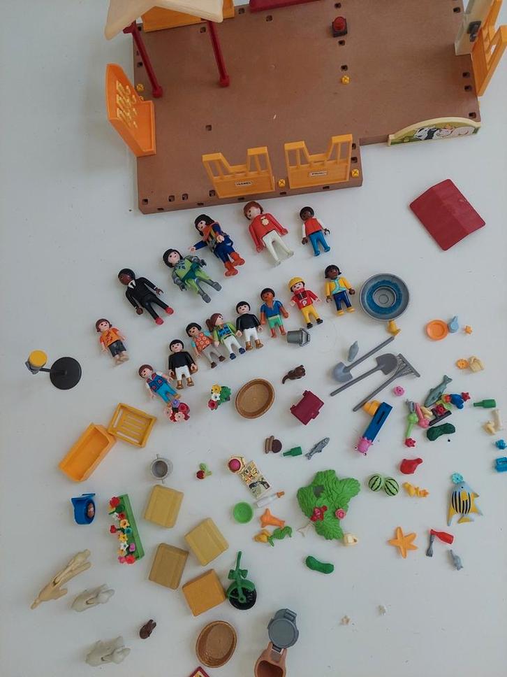 Grote Playmobil-bundel in mooie staat., Collections, Maisons de poupées & Accessoires, Décoration, Enlèvement