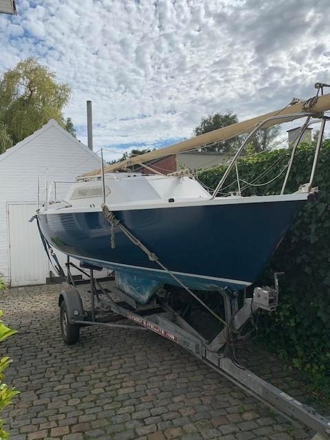 Niet meer beschikbaar- Edel 5 zeilboot, Watersport en Boten, Kajuitzeilboten en Zeiljachten, Gebruikt, Tourjacht of Cruiser, Polyester