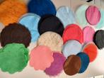stofjes (rond) voor suikerbonen, Hobby en Vrije tijd, Stoffen en Lappen, Overige materialen, Overige kleuren, Nieuw, Ophalen of Verzenden