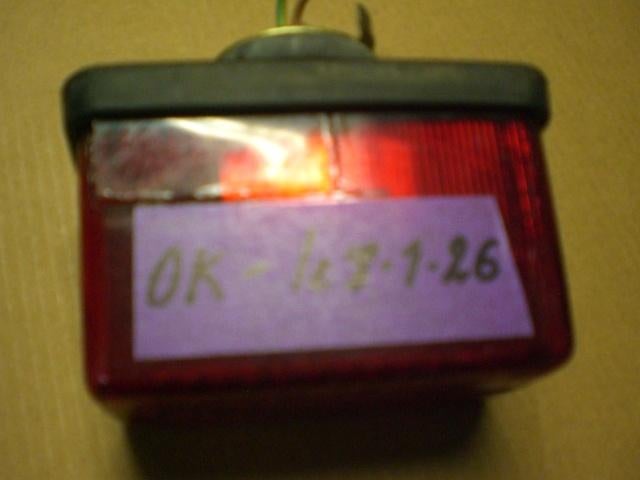 Feux arrière inclus feux stop moto., Enlèvement ou Envoi, Utilisé