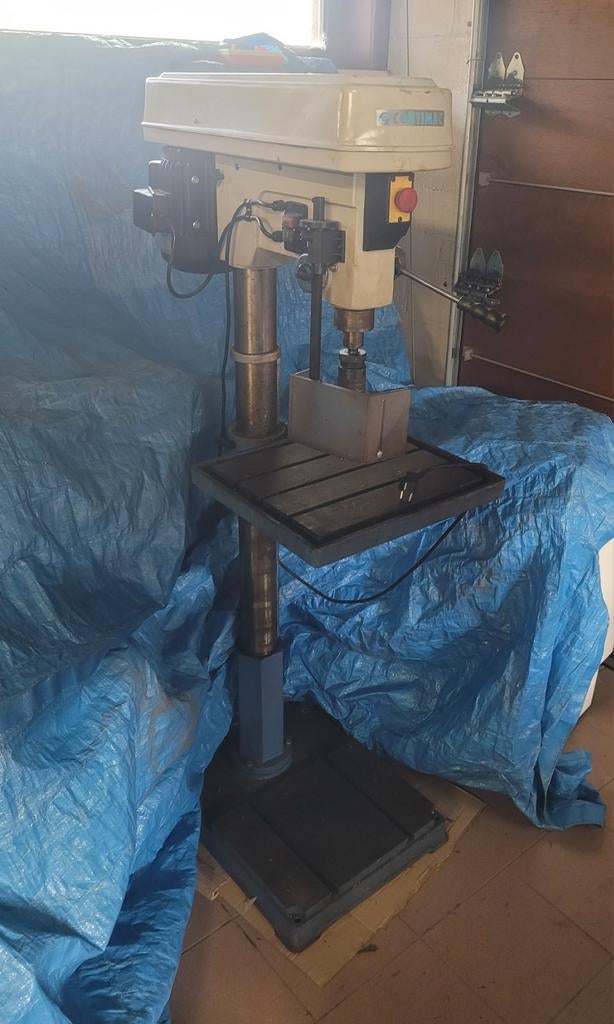 Perceuse à colonne Contimac CH 25F 2HP 230 V, Bricolage & Construction, Outillage | Foreuses, Comme neuf, Enlèvement, Perceuse