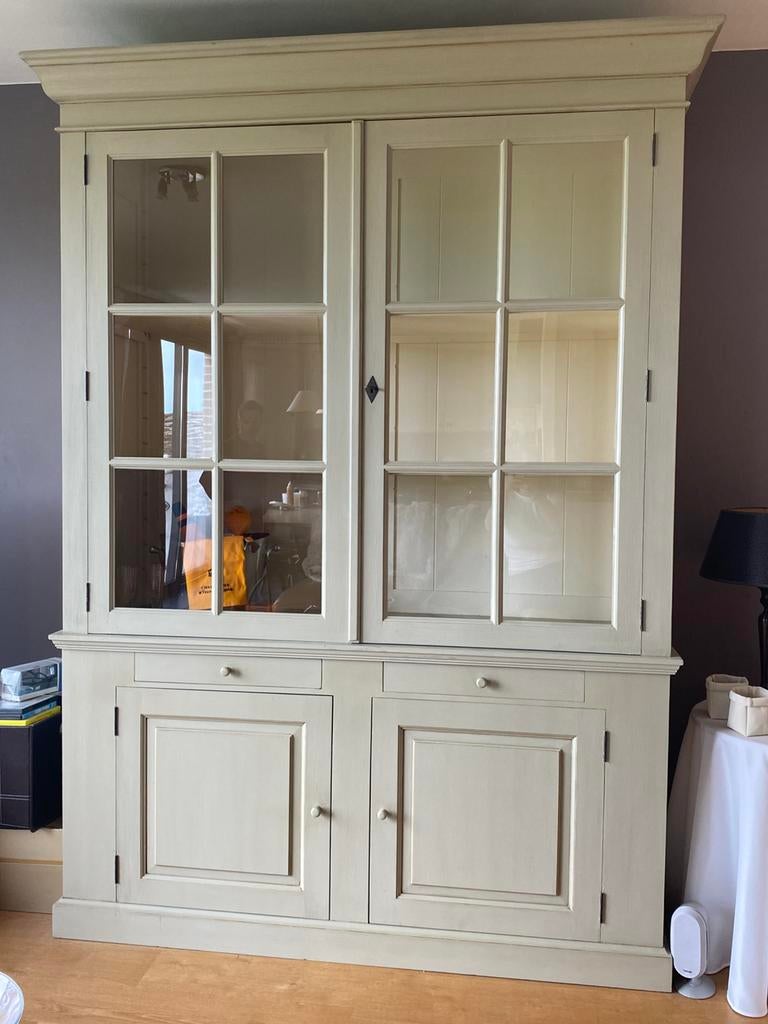 Vitrinekast, Avec porte(s), 150 à 200 cm, Comme neuf, Enlèvement