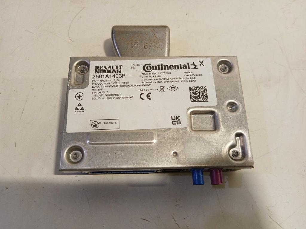 Bluetooth control module Renault Trafic, Ophalen of Verzenden, Van der Ven Autorecycling B.V., Onderdelen@venauto.nl, Ettenseweg 76, 4706 PB Roosendaal, The Netherlands