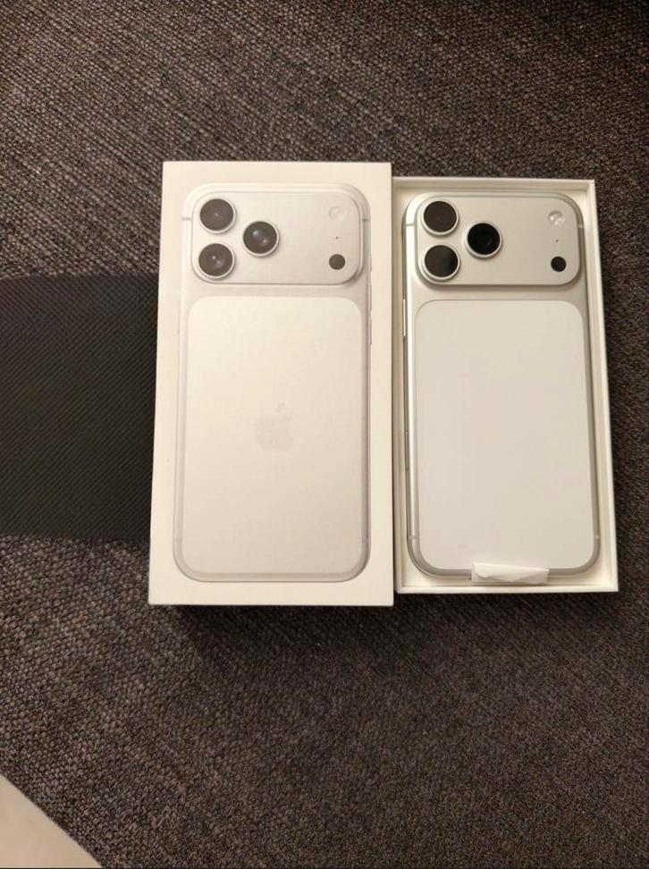 Iphone 17 Pro max 256Gb zilver te koop - exchange, Telecommunicatie, Mobiele telefoons | Apple iPhone