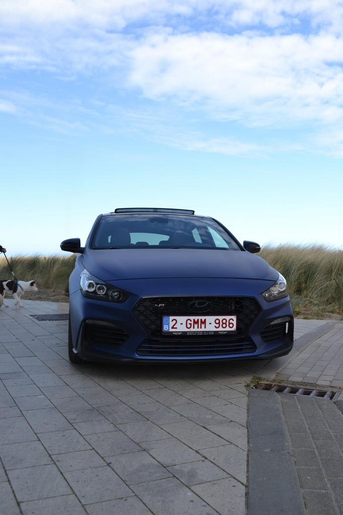 Hyundai i 30 n fastback, Auto's, Hyundai, Particulier, i30, ABS, Benzine, Euro 6, Berline, 5 deurs, Handgeschakeld, Blauw, Zwart