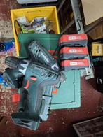 metabo bs 14.4V (2x +3x accu 1.5Ah + lader + koffer), Ophalen, Gebruikt, 400 tot 600 watt, Boormachine