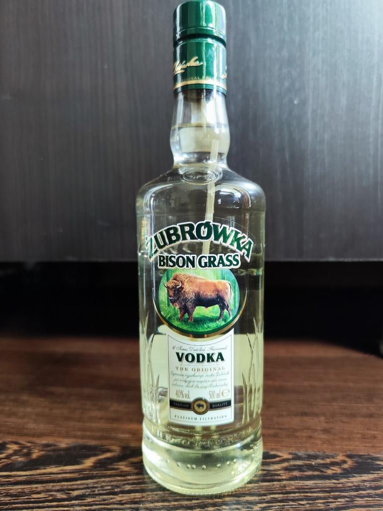 Vodka bison grass