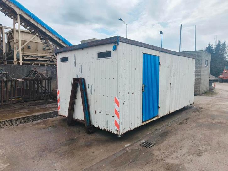 Werfkeet schaftkeet, Bricolage & Construction, Abris de chantier & Baraques de chantier, Utilisé, Enlèvement