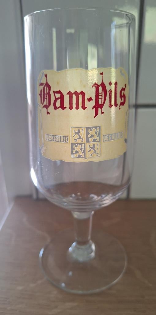 Bam-Pils Brasserie des Allies Marchienne glas, Ophalen of Verzenden