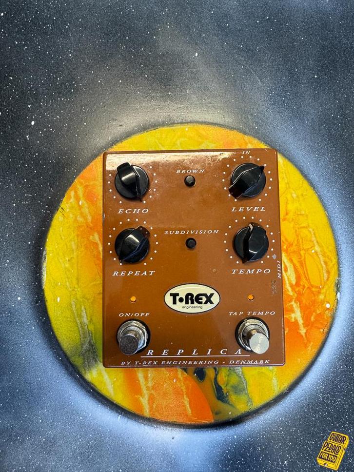 T-Rex Replica Delay Pedal Zie beschrijving, Muziek en Instrumenten, Effecten, Gebruikt, Delay of Echo, Ophalen of Verzenden